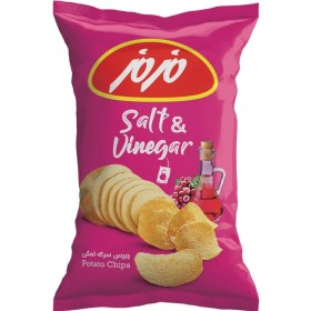 تصویر چیپس سرکه‌ای مزمز – 65 گرم 