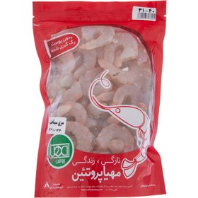 تصویر میگو منجمد مهیا پروتئین سایز 40-31 - 450 گرم Mahya Protein Frozen Shrimp Size 31-40 450gr