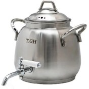 تصویر کتری شیردار تی جی اچ مدل 4004 ظرفیت ۳.۵ لیتر کف چدن 