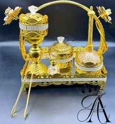 تصویر سرویس اسفند دود کن و گشته سوز 6تکه رنگ‌ثابت 