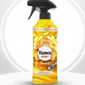 تصویر اسپری خوشبو کننده یوموش YUMOS مدل HANIMELI زرد (450 میل) YUMOS Deodorant Spray, HANIMELI Model, Yellow (450 ml)