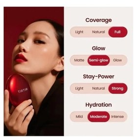 تصویر کوشن نیمه مات تیرتیر - 17N TIRTIR Mask Fit Red Cushion