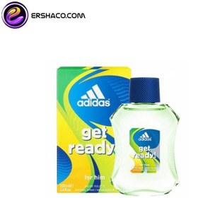 تصویر ادوتویلت مردانه آدیداس مدل Get Ready حجم 100 میلی لیتر Adidas Get Ready Eau De Toilette For Men 100ml