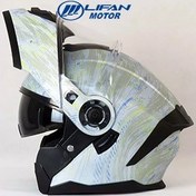 تصویر کلاه کاسکت فک متحرک رادین کد 14 