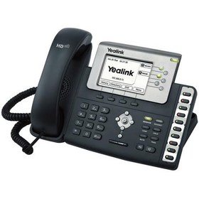 تصویر تلفن تحت شبکه یالینک مدل SIP-T28P ا SIP-T28P yealink SIP-T28P yealink