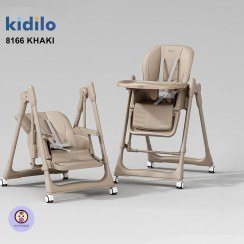 تصویر صندلی غذا تاب شو دستی کیدیلو مدل Kidilo 8166 