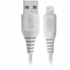 تصویر کابل 1 متری Lightning بیاند BA-312 White Beyond BA-312 White 1m Micro USB Data/Charging Cable