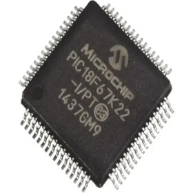 تصویر میکروکنترلر SMD PIC18F67K40-I/PT 