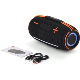 تصویر اسپیکر قابل حمل P Pro 16 P PRO16 Wireless Blue-tooth Super Bass Waterproof Speaker LED Colorful Light Hifi Quality Outdoor Portable Woofer Fabric Speaker