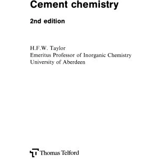 خرید و قیمت دانلود کتاب Cement Chemistry, second edition ویرایش 2 