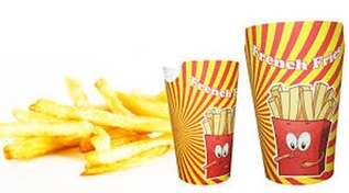 تصویر لیوان سیب زمینی۵۰عددی 