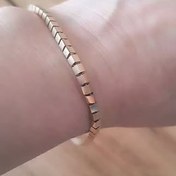 تصویر دستبند طلا ۱۸ عیار 