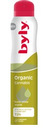 تصویر اسپری ضد تعریق Byly مدل Cannabis با رایحه شاهدانه 72 ساعته BYLY DEO SPRAY ORGANIC CANNABIS 200ml 72hr