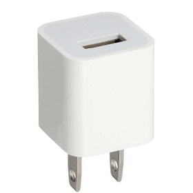 تصویر شارژر اپل مدل 1 آمپر با 5 ولت 