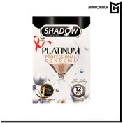 تصویر کاندوم پلاتینیوم تنگ کننده تاخیری خاردار 12تایی شادو ا Shadow Platinum Professional Condom 12pcs Shadow Platinum Professional Condom 12pcs