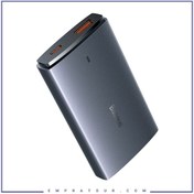 تصویر شارژر دیواری باسئوس مدل GaN5 Pro ظرفیت ۶۵ وات دو پورت 