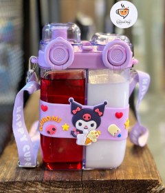 تصویر قمقمه دو مخزنه NICE ظرفیت ۶۰۰ میلی‌لیتر 