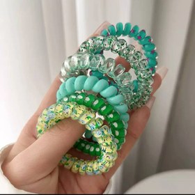 تصویر کش فنری رنگی 