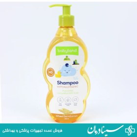 تصویر شامپو بچه بیبی لند 500ml شامپو پروتئینه موی سر کودک جوانه گندم babyland 