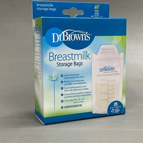 تصویر کیسه ذخیره شیر مادر دکتر براون (25 عددی) ا دسته بندی: دسته بندی: