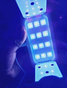 تصویر دستگاه یو وی خشک کن لاک ناخن BLUEOUE طرح قاب موبایل 