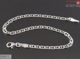 تصویر دستبند نقره T فیگارو مردانه ظریف - کد 89011 