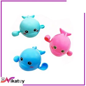 تصویر اسباب بازی حمامی دلفین کوکی 