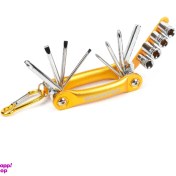 تصویر پیچ گوشتی و بکس چاقویی ورک پرو مدل wp222026 مجموعه 12 عددی 