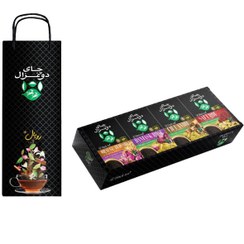 تصویر چای سیلان رویال پلاس دو غزال (400 گرم) 