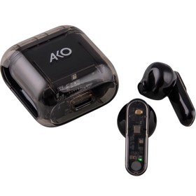 تصویر هندزفری بلوتوثی آکو مدل AT- 8 ACO AT- 8 Bluetooth Earbuds