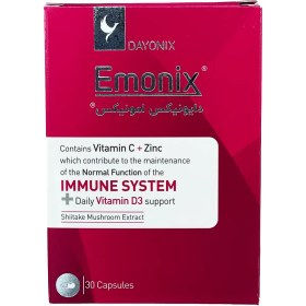 تصویر کپسول امونیکس دایونیکس فارما ۳۰ عدد Dayonix Pharma Emonix 30 Caplets