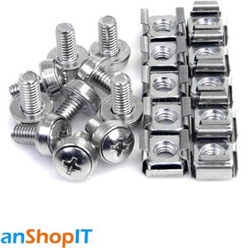 تصویر پیچ و مهره رک پایا سیستم/اچ پی آسیا بسته 20 عددی PS/HPA 20-Pack Rack Bolts