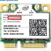 تصویر کارت وایرلس لپ تاپ مدل 62205ANHMW Intel Centrino Advanced-N 6205