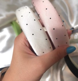 تصویر تل پارچه ای نگینی 