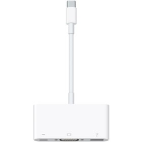 تصویر تبدیل USB-C به VGA اپل USB-C to VGA Multiport Adapter USB-C to VGA Multiport Adapter