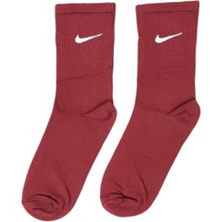 تصویر جوراب ساق دار نایک زرشکی 