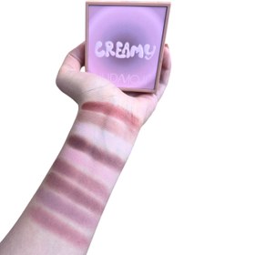 تصویر پالت سایه هدی موجی مدل CREAMY سایز ۹ رنگ 