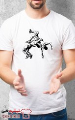 تصویر تیشرت اورجینال طرح کشتی گیر | کد157 