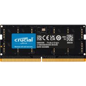 تصویر رم لپ تاپ DDR5 تک کاناله 4800 مگاهرتز CL40 کروشیال با ظرفیت 32 گیگابایت Crucial DDR5 32GB 4800MHz CL40 Laptop Ram