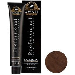 تصویر رنگ مو آوایی شماره 58-7 حجم 120 میل رنگ بلوند تنباکویی متوسط 