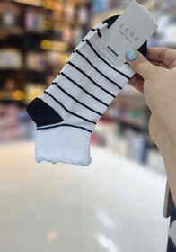 تصویر جوراب قلبی وگلی 