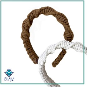 تصویر تل مکرومه مدل پیلا 