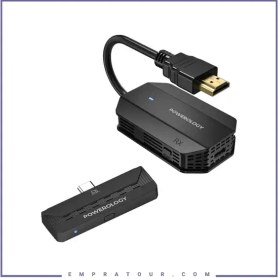 تصویر دانگل انتقال تصویر HDMI پاورولوژی مدل PHDMACBK Type-C 