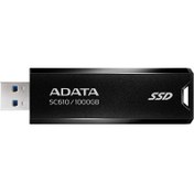 تصویر اس اس دی اکسترنال 1 ترابایت ای دیتا مدل SC610 ADATA SC610 1TB USB 3.2 External SSD