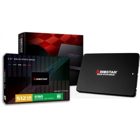 تصویر حافظه SSD اینترنال بایوستار مدل S160 ظرفیت 512 گیگابایت Biostar S160 Internal SSD Drive - 512GB