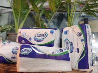 تصویر دستمال کاغذی 200برگ 