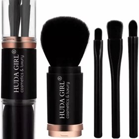 تصویر براش‌های آرایش چندکاره مدل 2 برند بیوتی این ارت beauty in earth makeup brush multi 2 makeup brush set