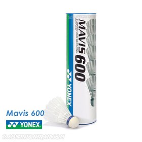 تصویر توپ بدمينتون يونکس Yonex Mavis 600 دور آبی 