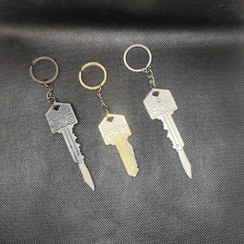 تصویر جا سوئیچی طرح کلید چاقو دار 