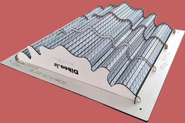 تصویر پنل سقفی 60در60 ال ای دی دوبل 